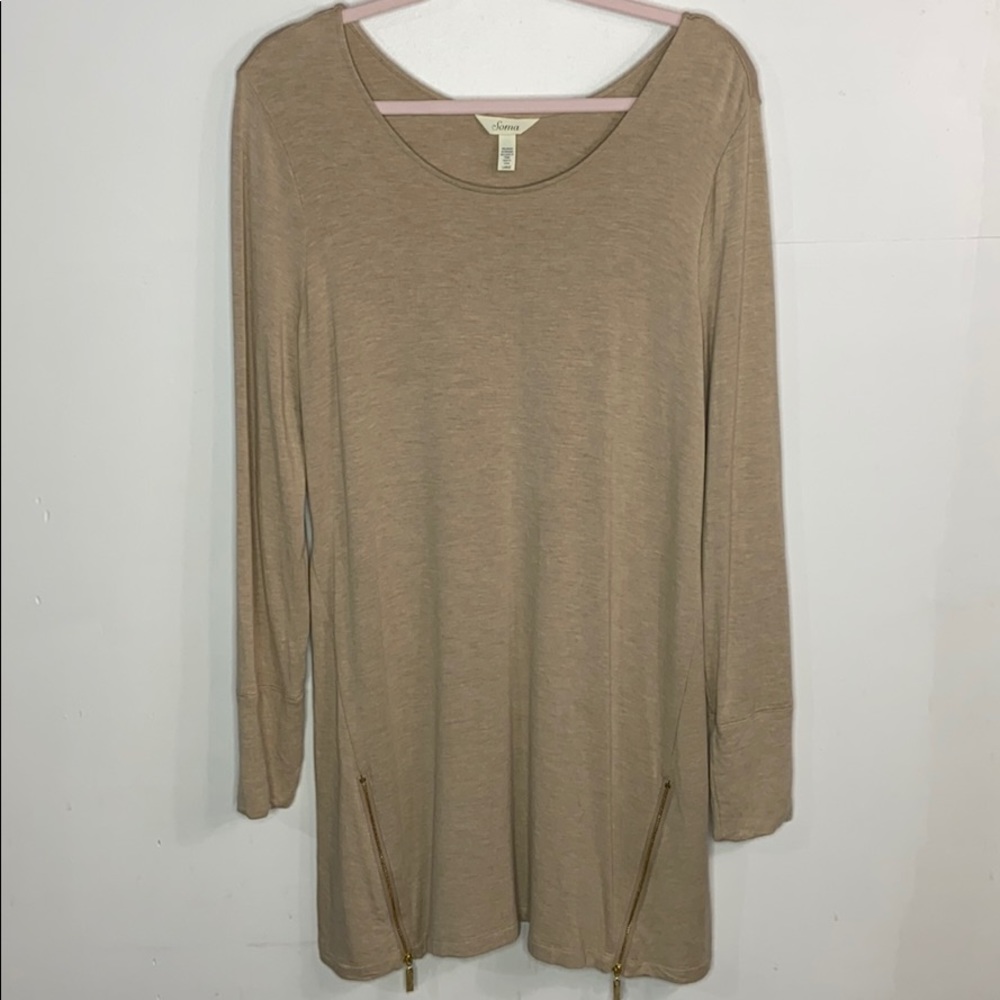 Soma Dress With Zipper Accents